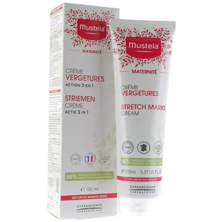 mustela creme prevention vergetures 150ml