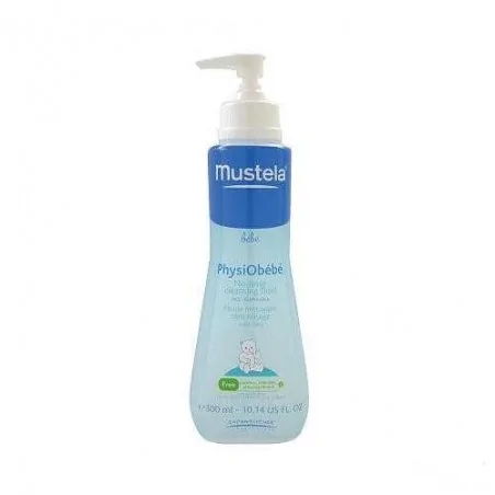 mustela physio bebe 300ml fluide nettoyant sans rincage