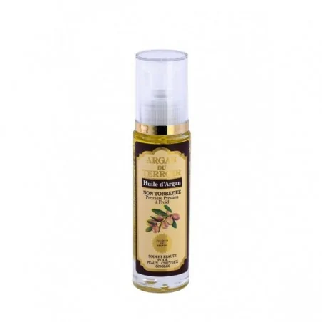 nature soin argan du terroir huile dargan non torrefiee 50ml