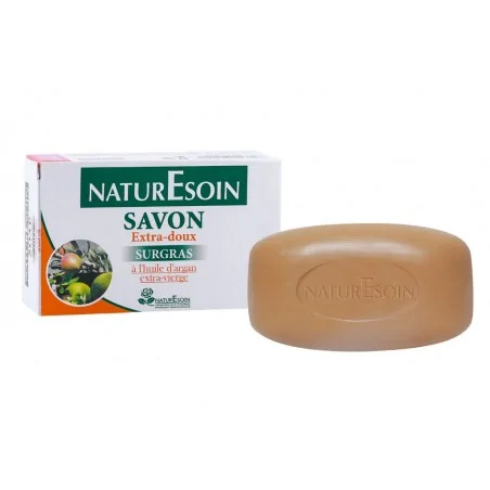 naturesoin savon extra doux 80g argan