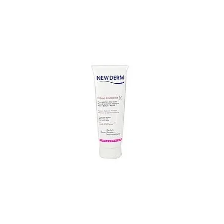 newderm creme emolliente peau seche a tres seche 250 ml