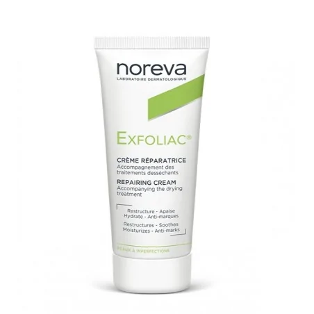 noreva exfoliac creme reparatrice 40ml