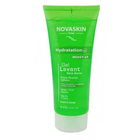 novaskin gel lavante corps sans savon 200ml