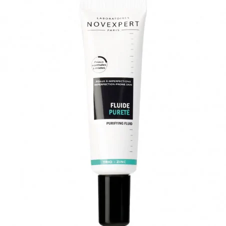 novexpert fluide purete trio zinc 30ml