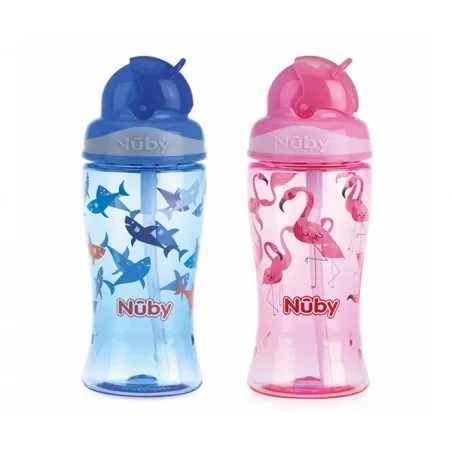 nuby goblet flip it en tritan 360 ml 3 ans 20 nv0414022