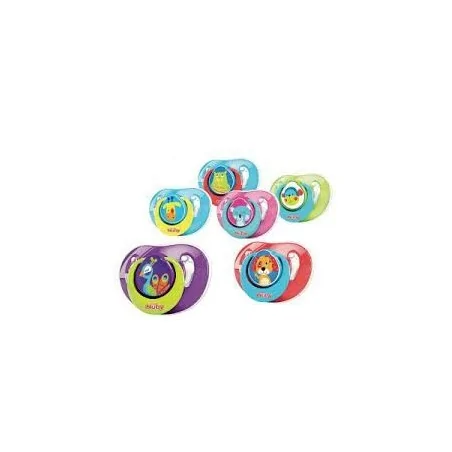 NUBY SUCETTE OVALE PHOSPHORESCENTE 6-36M