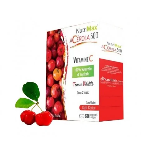 nutrimax acerola 500mg 60 cps