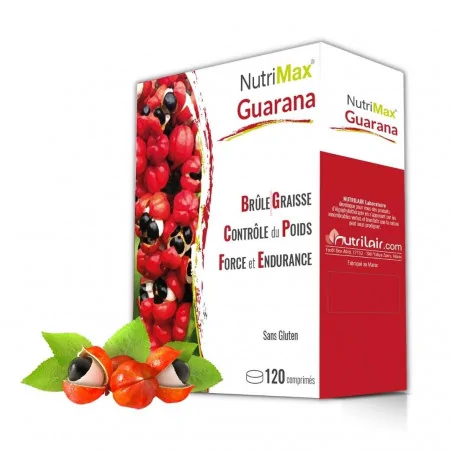 nutrimax guarana 120 comprimes