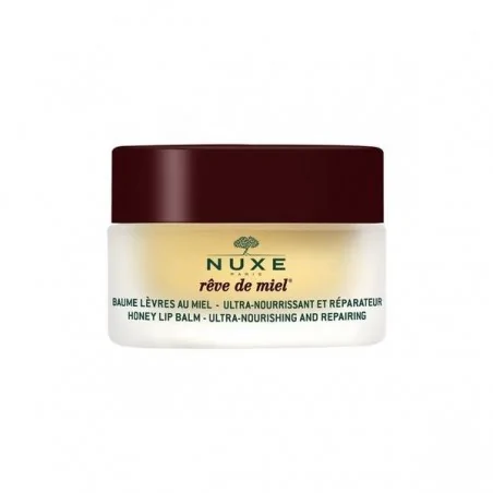 nuxe baume levres ultra nourrissant reve de miel pot 15 g nature