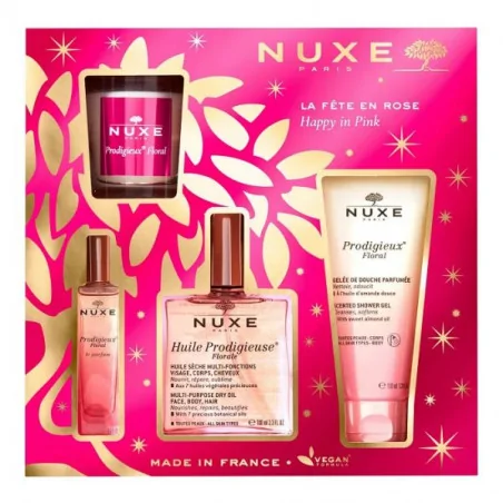 nuxe coffret la fete en rose