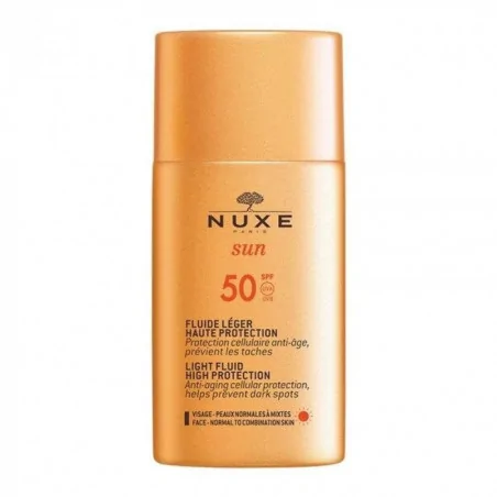 nuxe sun fluide legere haute protection spf50 50ml