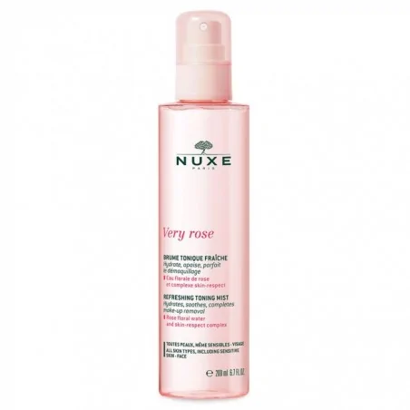 nuxe very rose brume tonique 200ml