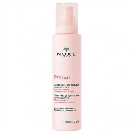 nuxe very rose lait demaquillant 200ml