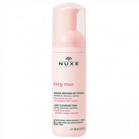 nuxe very rose mousse demaquillante 150ml