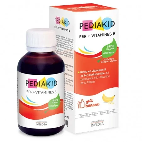 pediakid fer vitamines b 125ml