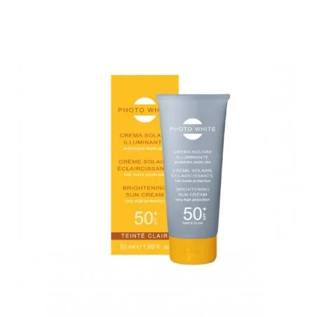 photowhite creme solaire teintee eclairicissante spf 50 50ml