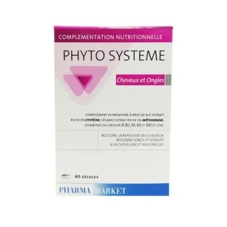 phyto systeme cheveux ongles 30gelules