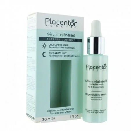 placentor vegetal serum regenerant visage contour des yeux 30 ml