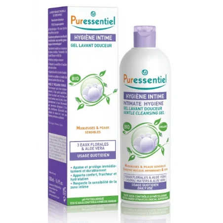 puressentiel gel lavant intime douceur bio 250 ml