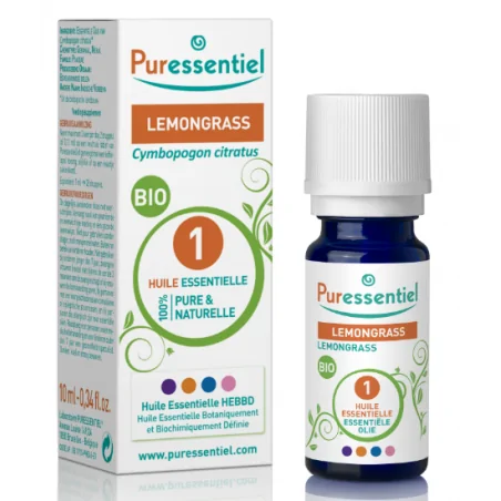 puressentiel huile essentielle lemongrass bio 10 ml