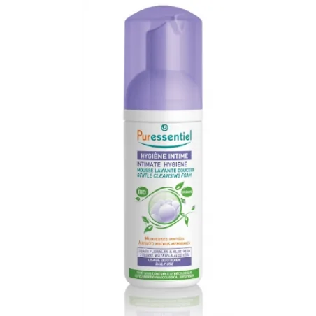 puressentiel hygiene intime mousse lavante douceur bio 150 ml