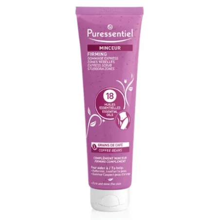 puressentiel minceur gommage express zones rebelles aux 18he 150ml