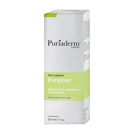 puriaderm puriphan masque ultra reparateur oligo synergique 200ml