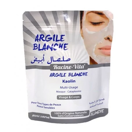 racine vita argile blanche masque cataplasme multi usage 100g