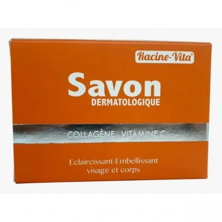 racine vita savon dermatologique eclaircissant a la collagene et vitamine c