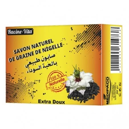 racine vita savon naturel de graine de nigelle