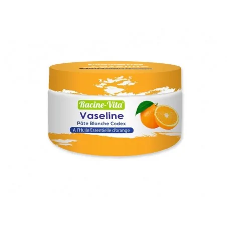 racine vita vaseline pate codex a l huile essentielle d orange 100gr