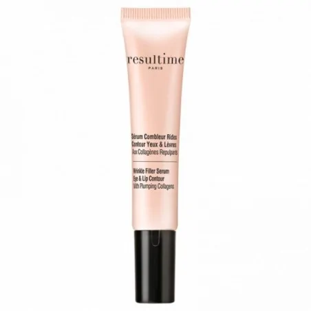 resultime serum combleur rides contour yeux levres aux collagenes repulpants tube 15 ml