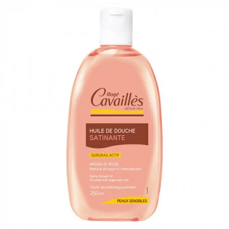 roge cavailles huile bain et douche satinante 250ml