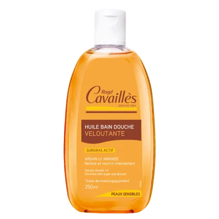 roge cavailles huile bain et douche veloutante 250 ml