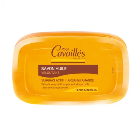 roge cavailles savon huile veloutant 115g