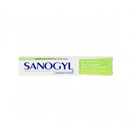 sanogyl bi protect 1500ppm soin complet 75ml