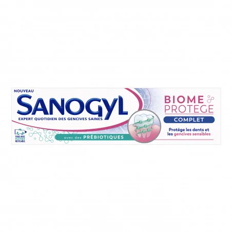 sanogyl dentifrice dents biome protege complet 75 ml