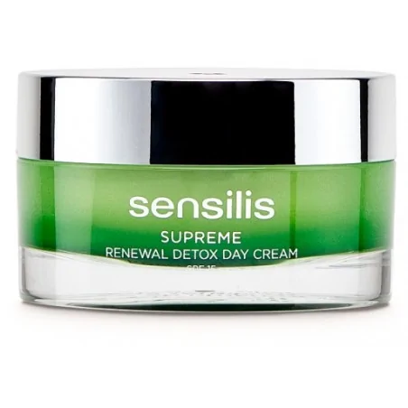 sensilis supreme renewal detox day cream spf15 50ml