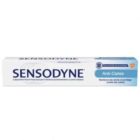 sensodyne dentifrice anti caries 75ml