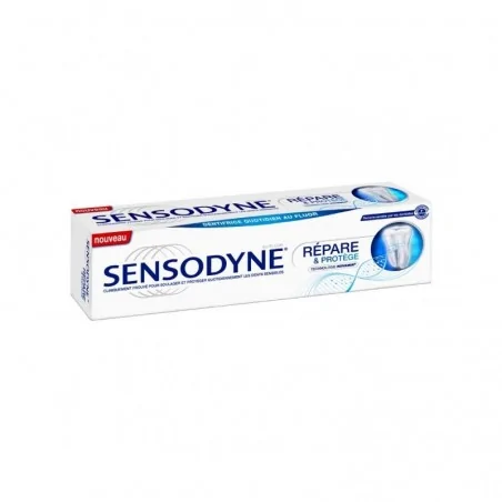 sensodyne repare protege dentifrice quotidien au fluor 75 ml