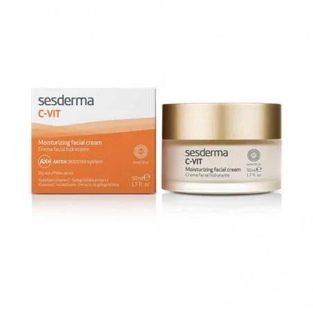 sesderma c vit creme hydratante visage 50ml