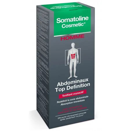 somatoline cosmetic homme traitement abdominaux top definition 200ml