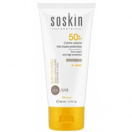 soskin creme solaire spf 50 50ml tres haute protection