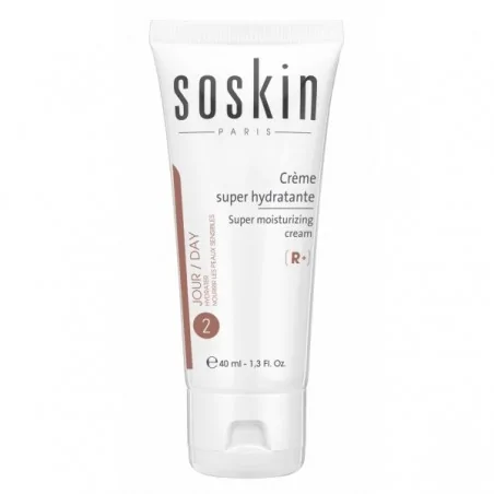 soskin regenerant creme super hydratante 40ml hydrate protege nourrit