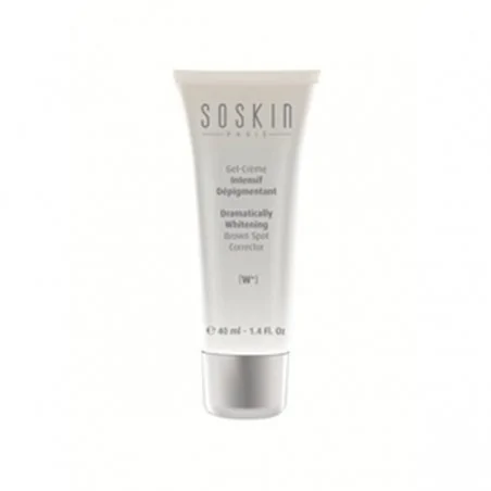 soskin whitening gel creme intensif depigmentant 40ml murier blanc vitamine c