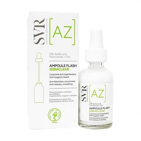 svr ampoule az sebiaclear ampoule flash 30 ml