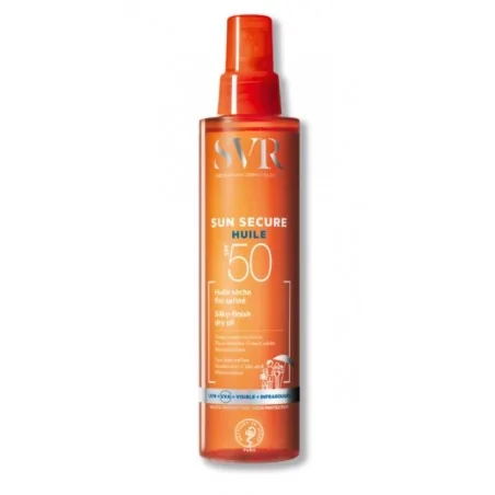 svr sun secure huile solaire spf 50 200 ml