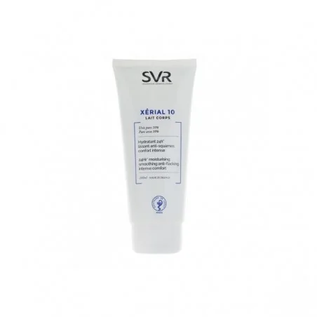 svr xerial 10 lait corps 200ml peaux seches et squameuses