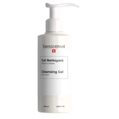 swissderma gel nettoyant peaux grasses 500ml