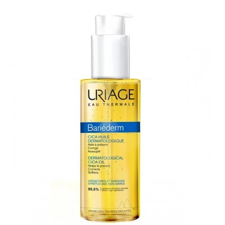 uriage bariederm cica huile dermatologique vergetures marques 100ml